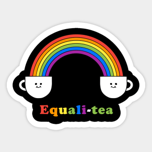 Equali-tea Sticker